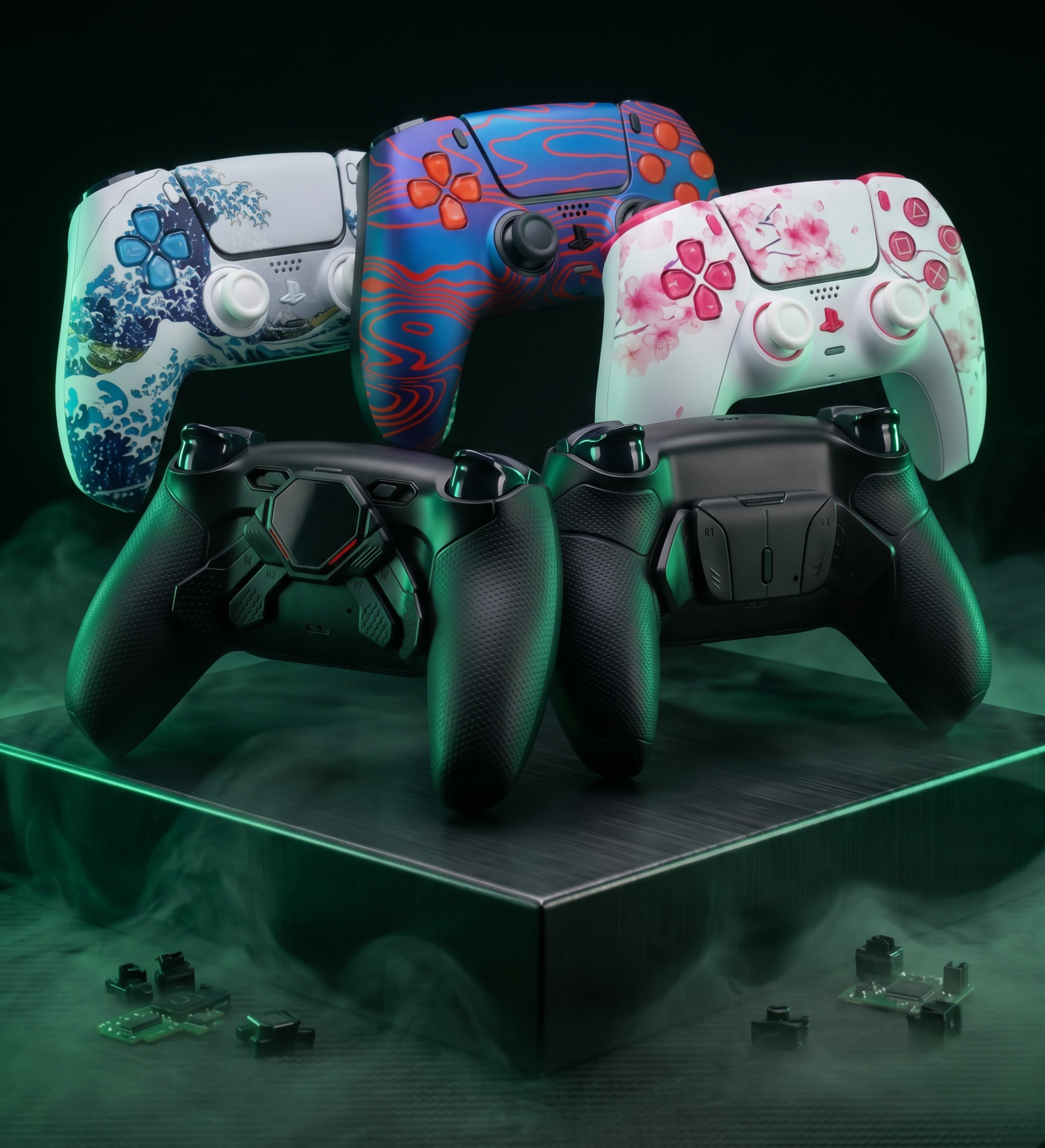 EDGE Mods custom PS5 controllers